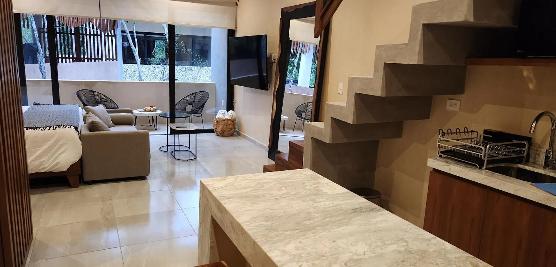 Penthouse Con Terraza Y Pileta Lägenhet Tulum